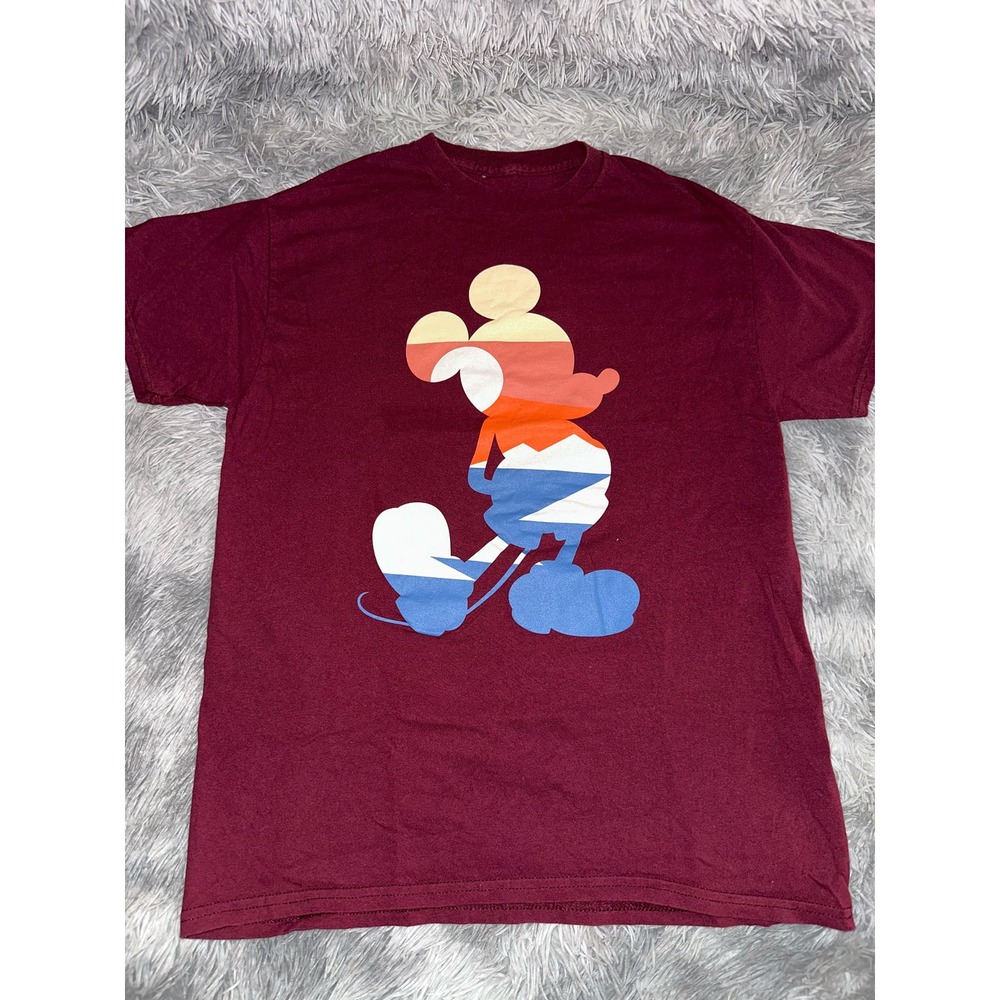 Disney Mickey Mouse Maroon Tee